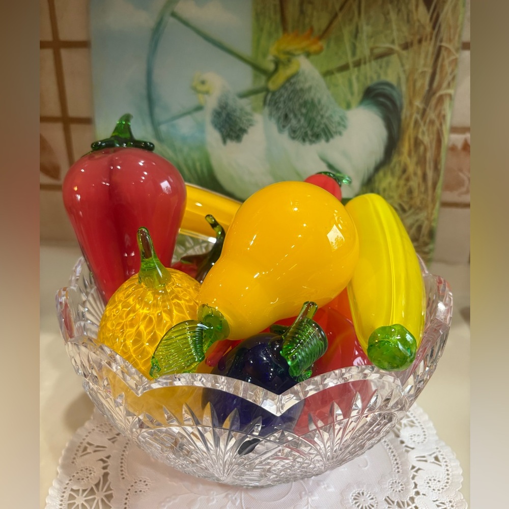 Vintage Red Glass Pepper 🌶️ from Prague